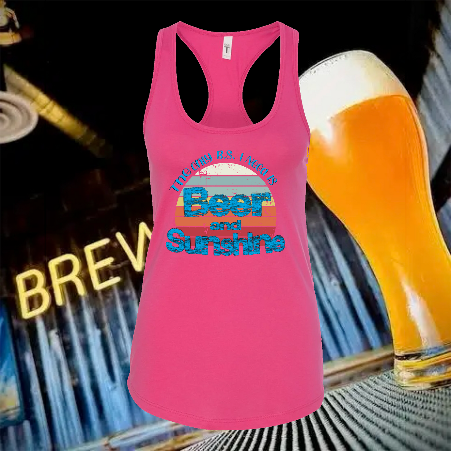 BEER & SUNSHINE TANK